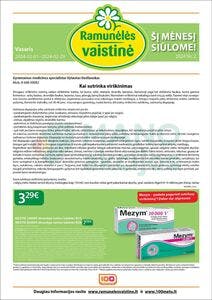 Reklaminis laikraštis Ramunėlės vaistinė, galioja nuo 01.02.2024 iki 29.02.2024.